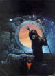 fantasy obrzky drak, elf, bytost, vl a hrdin - odeli jako pohlednice pohlednice elektronick