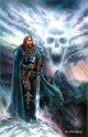 fantasy obrzky drak, elf, bytost, vl a hrdin - odeli jako pohlednice pohlednice elektronick