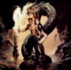 fantasy obrzky drak, elf, bytost, vl a hrdin - odeli jako pohlednice pohlednice elektronick