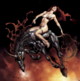 fantasy obrzky drak, elf, bytost, vl a hrdin - odeli jako pohlednice pohlednice elektronick