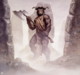 fantasy obrzky drak, elf, bytost, vl a hrdin - odeli jako pohlednice pohlednice elektronick