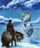 fantasy obrzky drak, elf, bytost, vl a hrdin - odeli jako pohlednice pohlednice elektronick