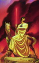 fantasy obrzky drak, elf, bytost, vl a hrdin - odeli jako pohlednice pohlednice elektronick