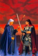 fantasy obrzky drak, elf, bytost, vl a hrdin - odeli jako pohlednice pohlednice elektronick