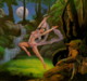 fantasy obrzky drak, elf, bytost, vl a hrdin - odeli jako pohlednice pohlednice elektronick