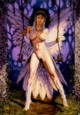 fantasy obrzky drak, elf, bytost, vl a hrdin - odeli jako pohlednice pohlednice elektronick